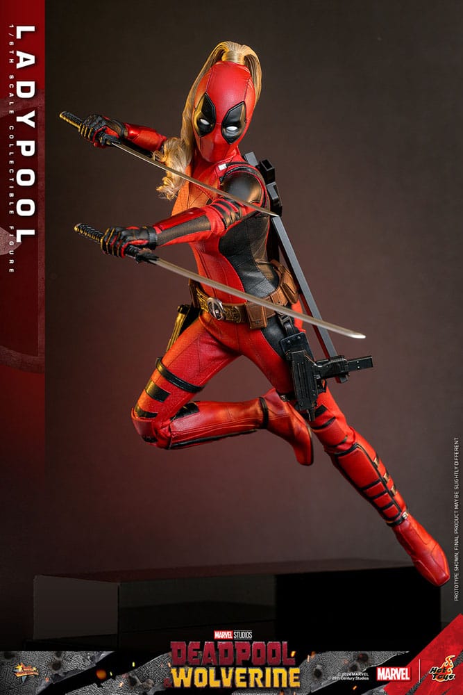 Deadpool & Wolverine Movie Masterpiece Action Figure 1/6 Ladypool 30cm - Action Figures - Hot Toys - Hobby Figures UK