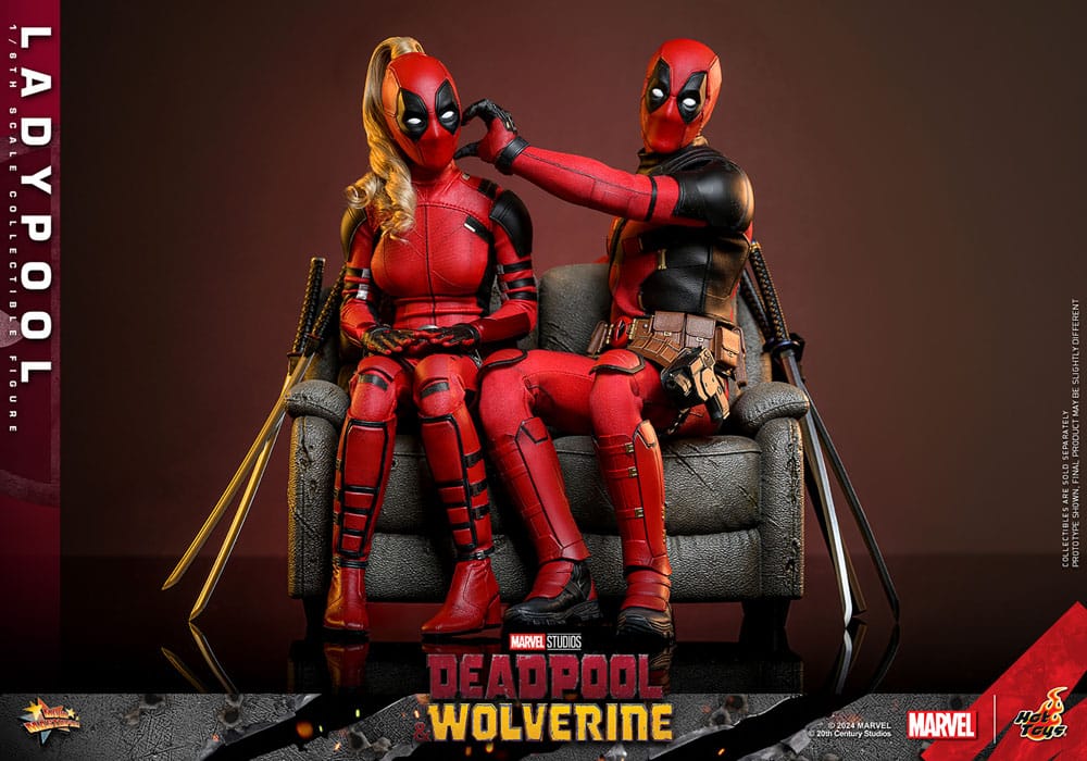 Deadpool & Wolverine Movie Masterpiece Action Figure 1/6 Ladypool 30cm - Action Figures - Hot Toys - Hobby Figures UK