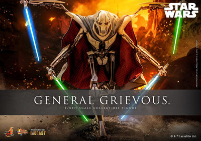 Star Wars Movie Masterpiece Diecast Action Figure 1/6 General Grievous 42cm - Action Figures - Hot Toys - Hobby Figures UK