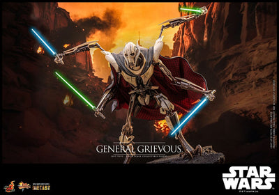 Star Wars Movie Masterpiece Diecast Action Figure 1/6 General Grievous 42cm - Action Figures - Hot Toys - Hobby Figures UK