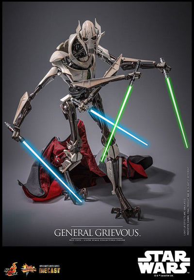 Star Wars Movie Masterpiece Diecast Action Figure 1/6 General Grievous 42cm - Action Figures - Hot Toys - Hobby Figures UK