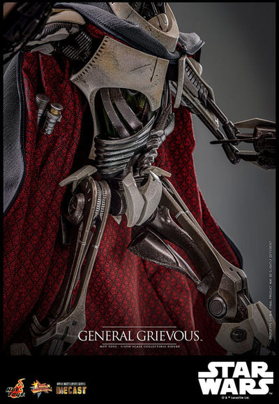 Star Wars Movie Masterpiece Diecast Action Figure 1/6 General Grievous 42cm - Action Figures - Hot Toys - Hobby Figures UK