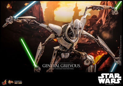 Star Wars Movie Masterpiece Diecast Action Figure 1/6 General Grievous 42cm - Action Figures - Hot Toys - Hobby Figures UK
