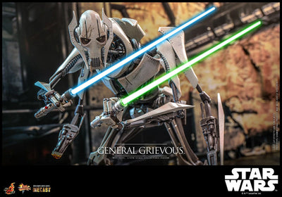 Star Wars Movie Masterpiece Diecast Action Figure 1/6 General Grievous 42cm - Action Figures - Hot Toys - Hobby Figures UK