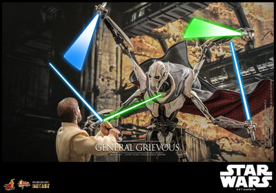 Star Wars Movie Masterpiece Diecast Action Figure 1/6 General Grievous 42cm - Action Figures - Hot Toys - Hobby Figures UK