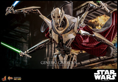 Star Wars Movie Masterpiece Diecast Action Figure 1/6 General Grievous 42cm - Action Figures - Hot Toys - Hobby Figures UK