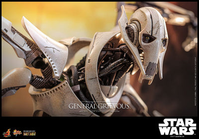 Star Wars Movie Masterpiece Diecast Action Figure 1/6 General Grievous 42cm - Action Figures - Hot Toys - Hobby Figures UK