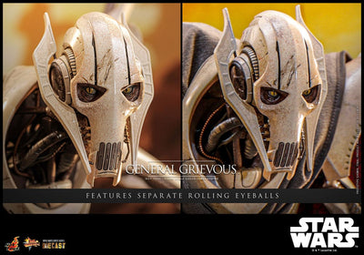 Star Wars Movie Masterpiece Diecast Action Figure 1/6 General Grievous 42cm - Action Figures - Hot Toys - Hobby Figures UK