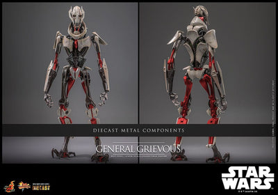 Star Wars Movie Masterpiece Diecast Action Figure 1/6 General Grievous 42cm - Action Figures - Hot Toys - Hobby Figures UK