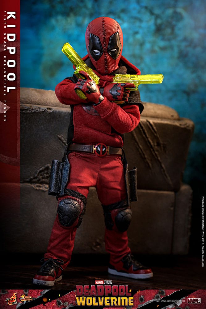 Deadpool & Wolverine Movie Masterpiece Action Figure 1/6 Kidpool 22cm - Action Figures - Hot Toys - Hobby Figures UK