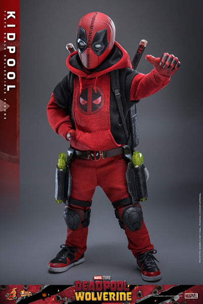 Deadpool & Wolverine Movie Masterpiece Action Figure 1/6 Kidpool 22cm - Action Figures - Hot Toys - Hobby Figures UK