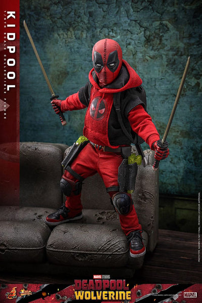 Deadpool & Wolverine Movie Masterpiece Action Figure 1/6 Kidpool 22cm - Action Figures - Hot Toys - Hobby Figures UK