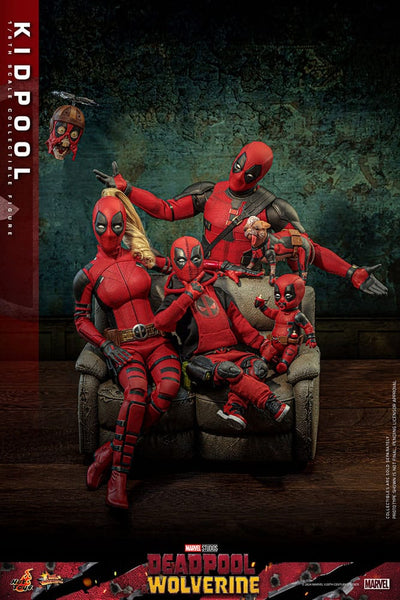 Deadpool & Wolverine Movie Masterpiece Action Figure 1/6 Kidpool 22cm - Action Figures - Hot Toys - Hobby Figures UK