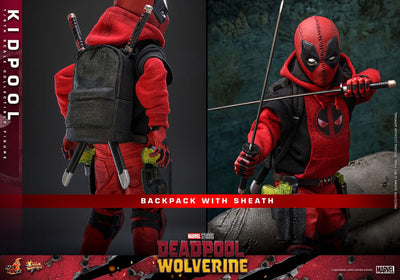Deadpool & Wolverine Movie Masterpiece Action Figure 1/6 Kidpool 22cm - Action Figures - Hot Toys - Hobby Figures UK