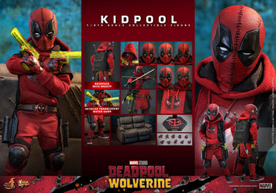 Deadpool & Wolverine Movie Masterpiece Action Figure 1/6 Kidpool 22cm - Action Figures - Hot Toys - Hobby Figures UK