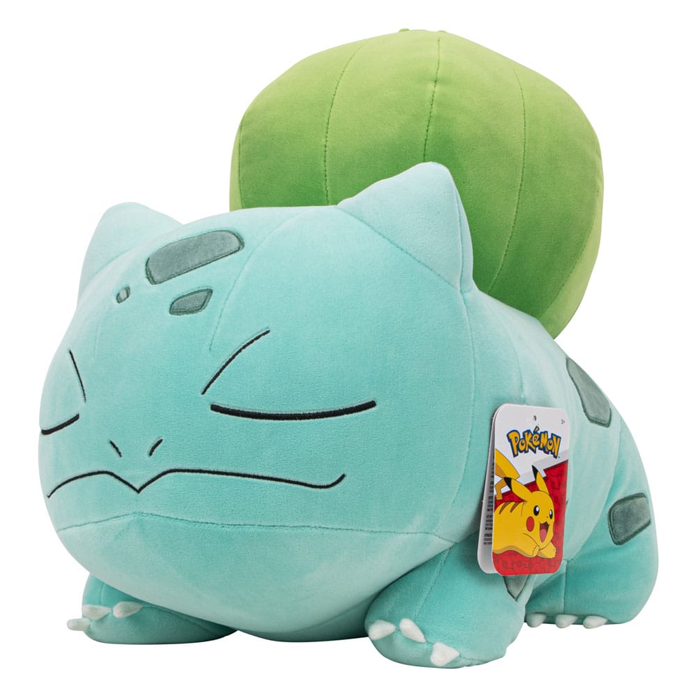 Pokémon Plush Figure Sleeping Bulbasaur 45cm - Plush - Jazwares - Hobby Figures UK