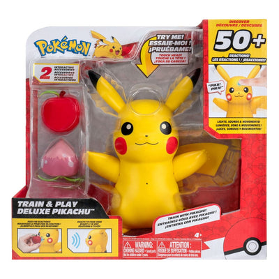 Pokémon Interactive Deluxe Action Figure My Partner Pikachu 11cm - Action Figures - Jazwares - Hobby Figures UK