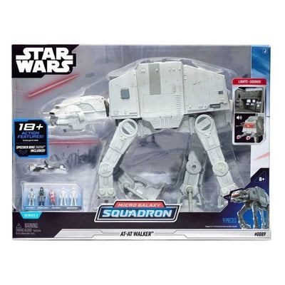 Star Wars Micro Galaxy Squadron Feature Vehicle with Figures Assult Class AT-AT 24cm - Action Figures - Jazwares - Hobby Figures UK