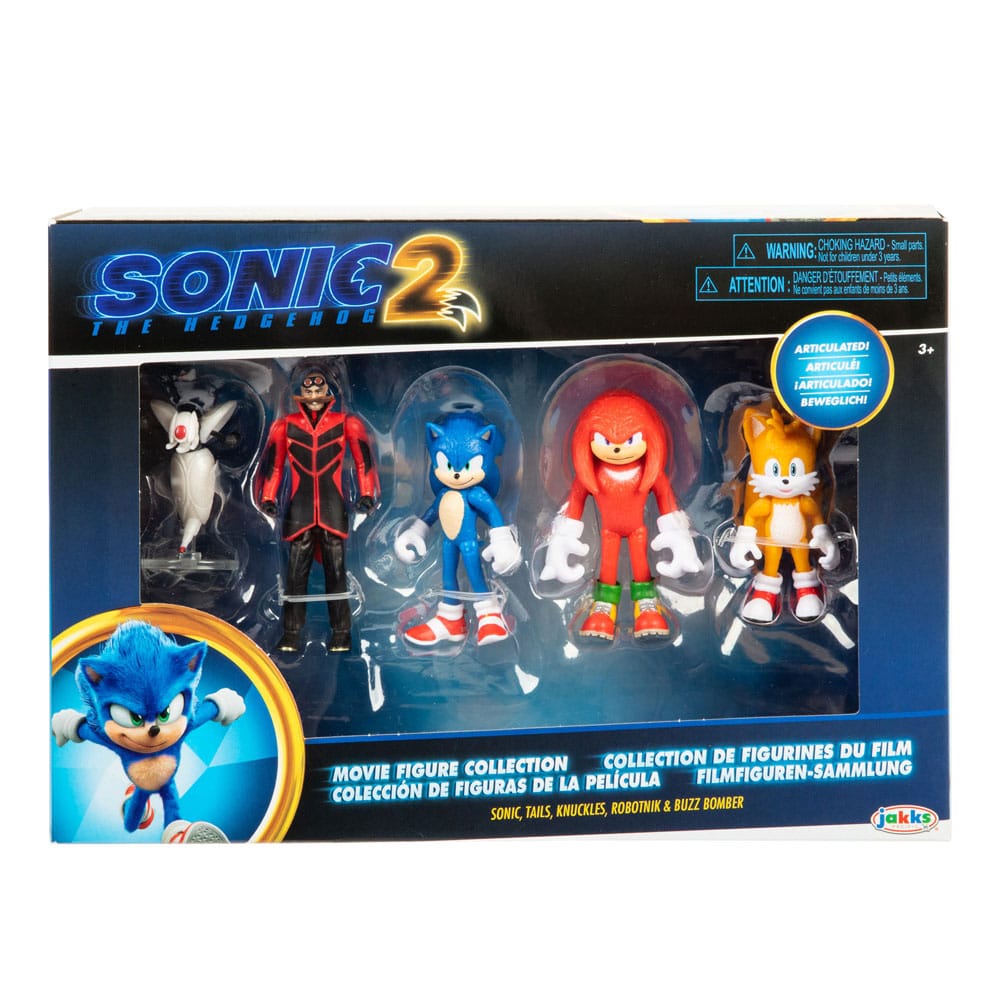 Sonic The Hedgehog Action Figures Sonic The Movie 2 6cm - Action Figures - Jakks Pacific - Hobby Figures UK