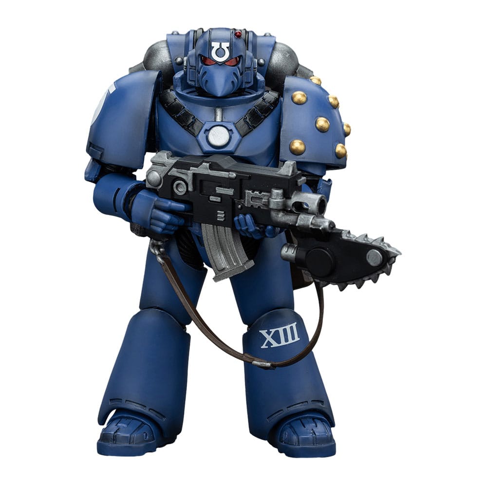 Warhammer The Horus Heresy Action Figure 1/18 Ultramarines MK VI Tactical Squad Legionary with Bolter& Chainblade 20cm - Action Figures - Joy Toy (CN) - Hobby Figures UK