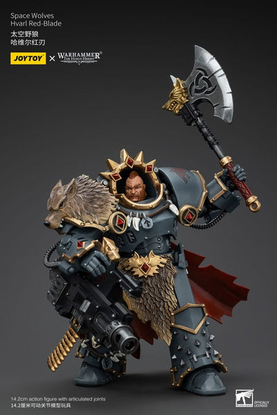 Warhammer The Horus Heresy Action Figure 1/18 Space Wolves Hvarl Red-Blade 14cm - Action Figures - Joy Toy (CN) - Hobby Figures UK