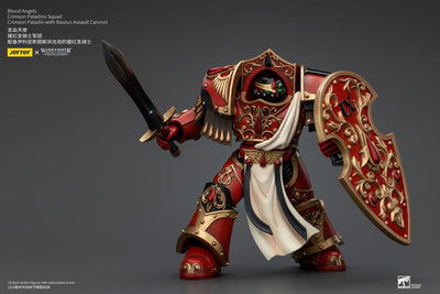 Warhammer The Horus Heresy Action Figure 1/18 Blood Angels Crimson Paladins Squad Crimson Paladin with Iliastus Assault Cannon 14cm - Action Figures - Joy Toy (CN) - Hobby Figures UK