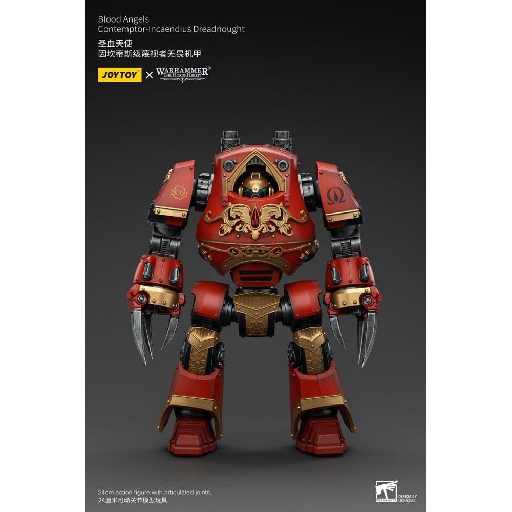 Warhammer The Horus Heresy Action Figure 1/18 Blood Angels Contemptor-Incaendius Dreadnought 24cm - Action Figures - Joy Toy (CN) - Hobby Figures UK