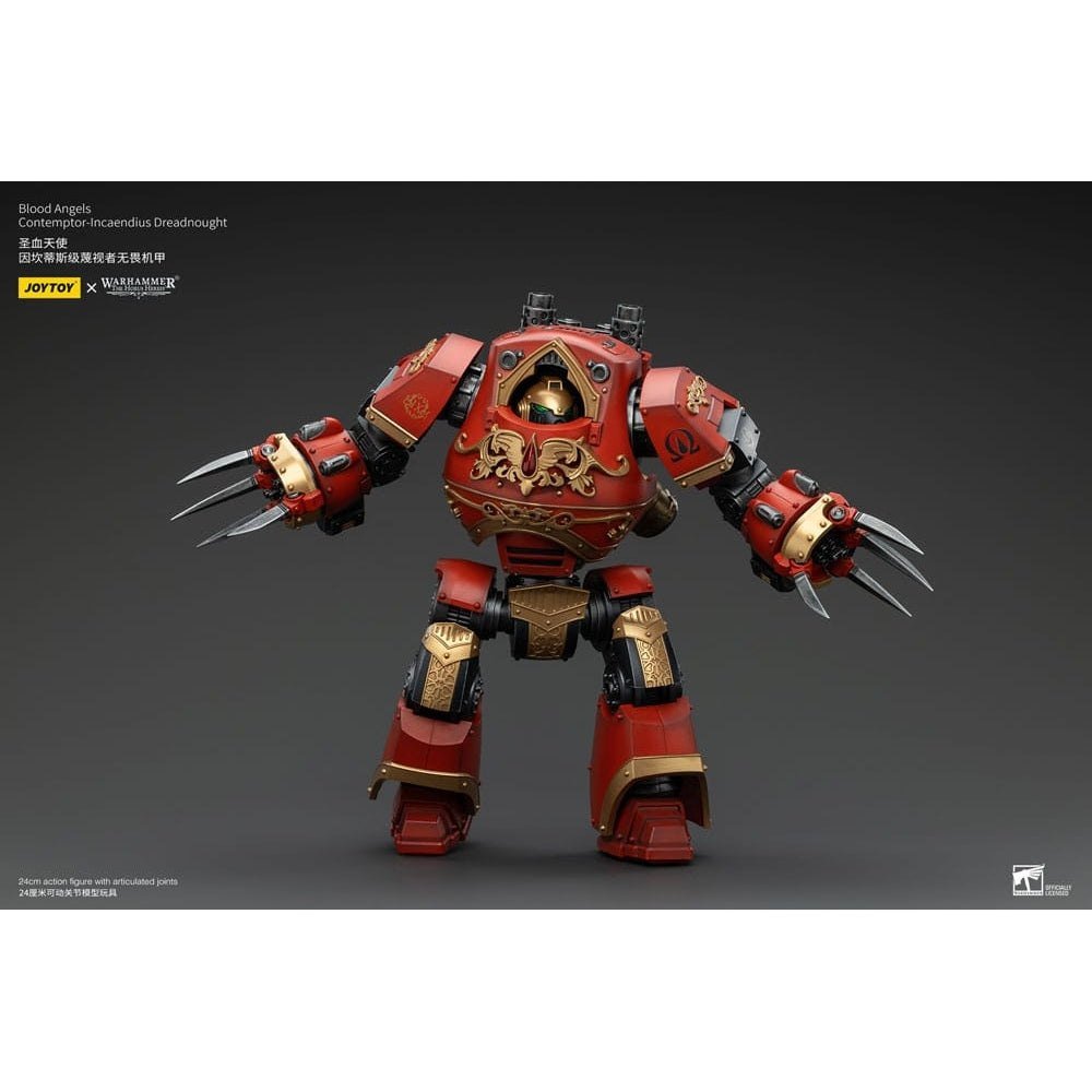 Warhammer The Horus Heresy Action Figure 1/18 Blood Angels Contemptor-Incaendius Dreadnought 24cm - Action Figures - Joy Toy (CN) - Hobby Figures UK