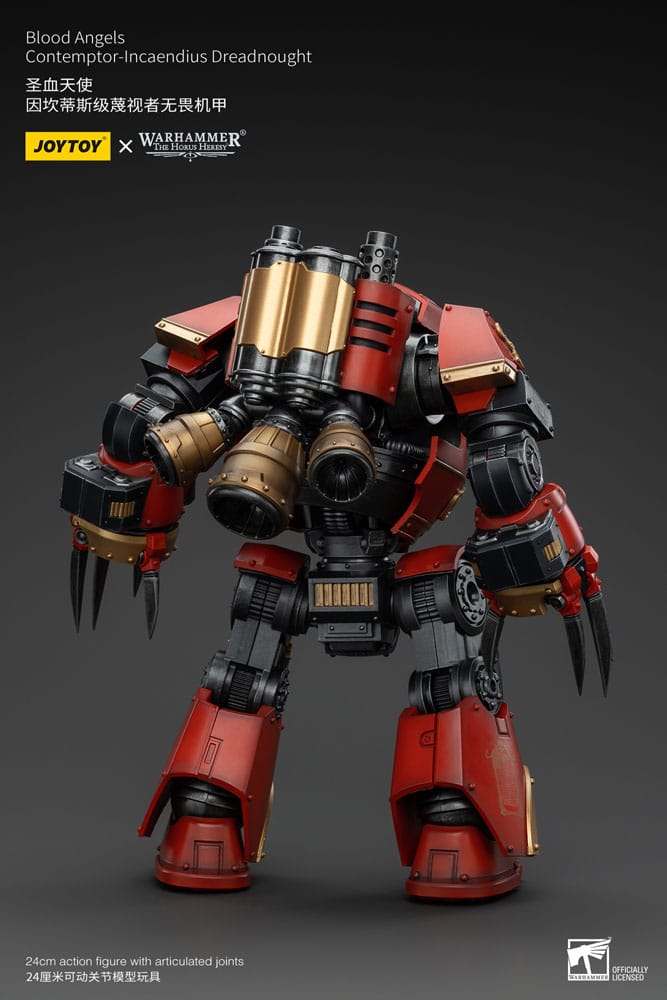 Warhammer The Horus Heresy Action Figure 1/18 Blood Angels Contemptor-Incaendius Dreadnought 24cm - Action Figures - Joy Toy (CN) - Hobby Figures UK