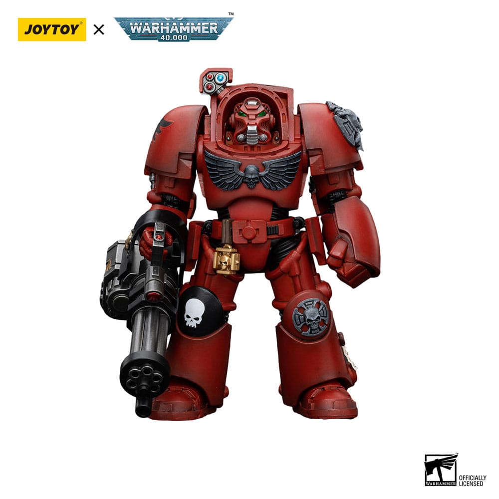 Warhammer The Horus Heresy Action Figure 1/18 Blood Angels Terminator Squad Terminator with Assault Cannon 14cm - Action Figures - Joy Toy (CN) - Hobby Figures UK