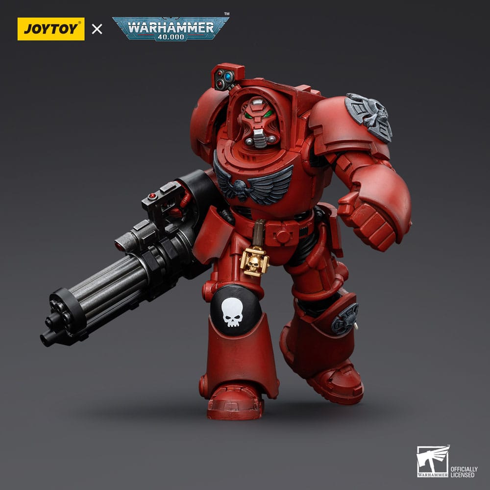 Warhammer The Horus Heresy Action Figure 1/18 Blood Angels Terminator Squad Terminator with Assault Cannon 14cm - Action Figures - Joy Toy (CN) - Hobby Figures UK