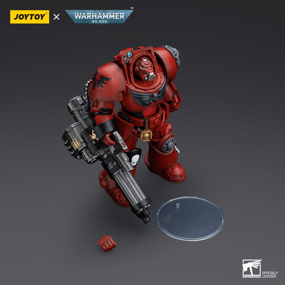 Warhammer The Horus Heresy Action Figure 1/18 Blood Angels Terminator Squad Terminator with Assault Cannon 14cm - Action Figures - Joy Toy (CN) - Hobby Figures UK