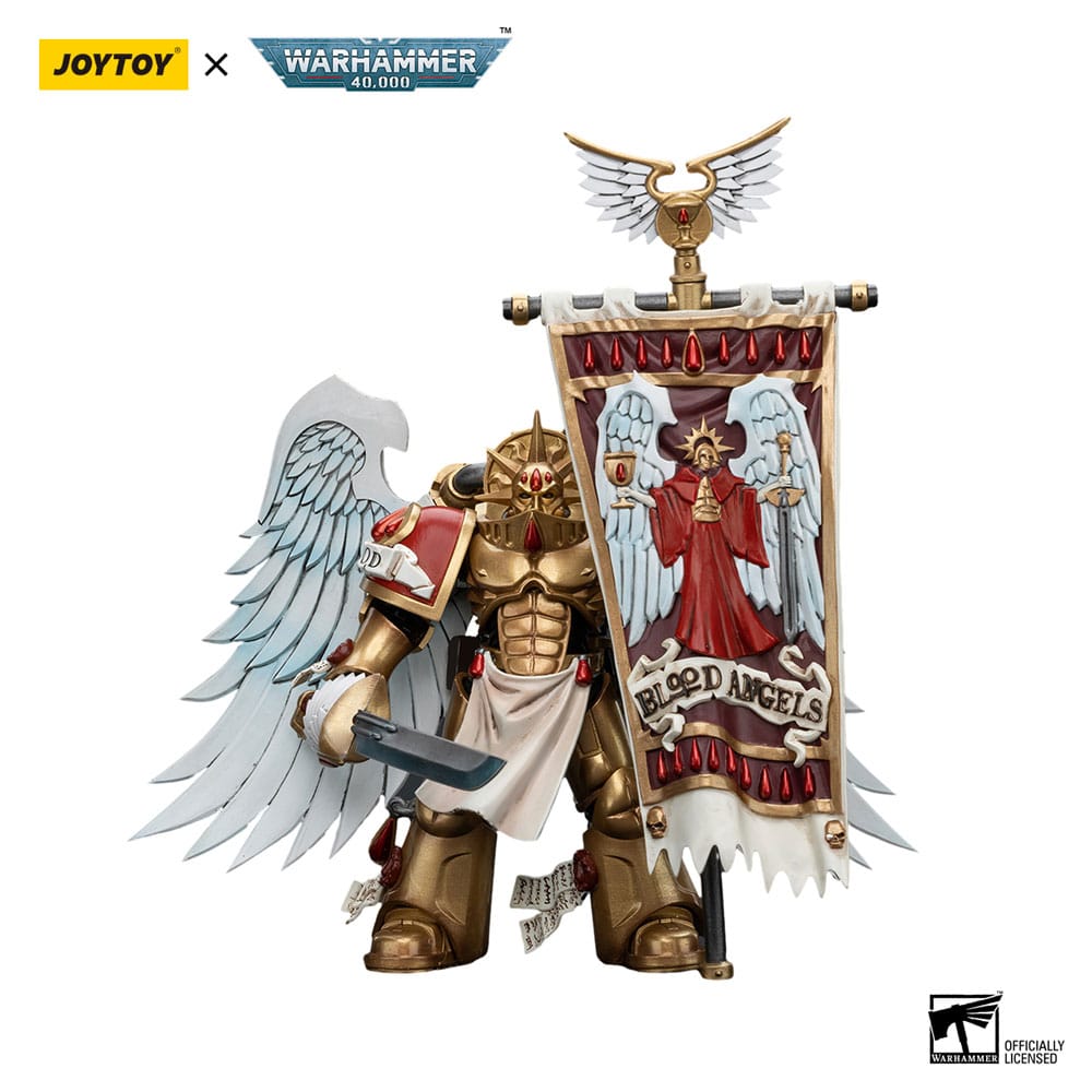 Warhammer The Horus Heresy Action Figure 1/18 Blood Angels Sanguinary Guard Sanguinary Ancient 12cm - Action Figures - Joy Toy (CN) - Hobby Figures UK