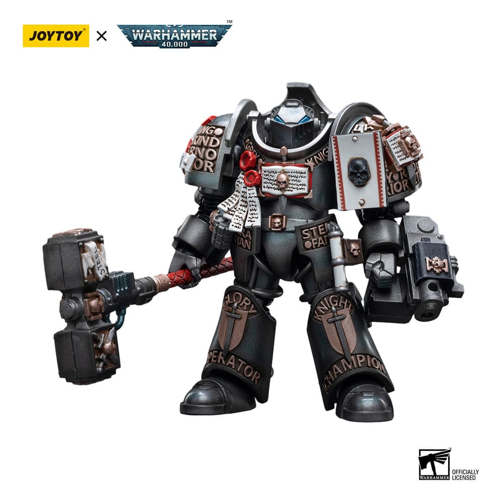 Warhammer 40k Action Figure 1/18 Grey Knights Nemesis Dreadknight (Including Grey Knights Terminator Caddon Vibova) 12cm - Action Figures - Joy Toy (CN) - Hobby Figures UK