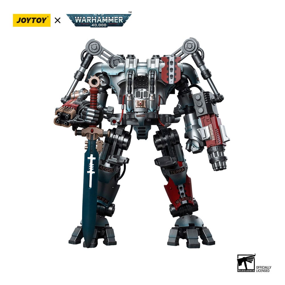 Warhammer 40k Action Figure 1/18 Grey Knights Nemesis Dreadknight 12cm - Action Figures - Joy Toy (CN) - Hobby Figures UK