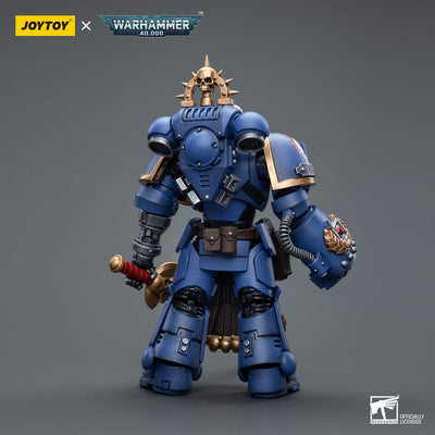 Warhammer 40k Action Figure 1/18 Ultramarines Lieutenant with Power Fist 12cm - Action Figures - Joy Toy (CN) - Hobby Figures UK