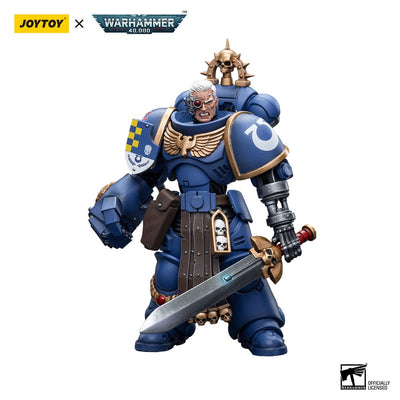 Warhammer 40k Action Figure 1/18 Ultramarines Lieutenant with Power Fist 12cm - Action Figures - Joy Toy (CN) - Hobby Figures UK