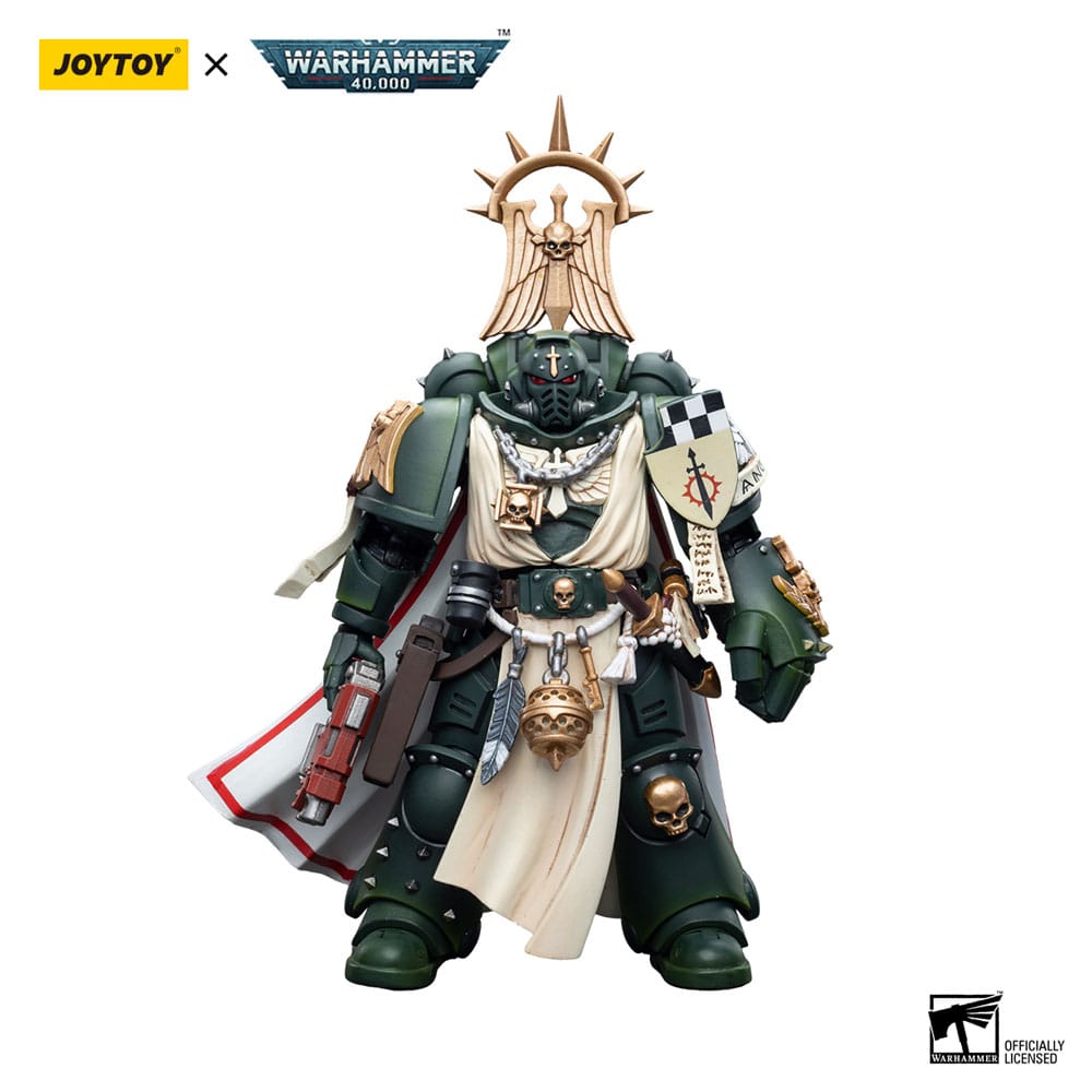 Warhammer 40k Action Figure 1/18 Dark Angels Master with Power Fist 12cm - Action Figures - Joy Toy (CN) - Hobby Figures UK