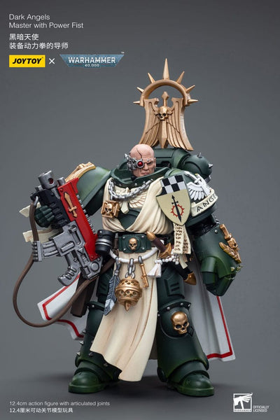 Warhammer 40k Action Figure 1/18 Dark Angels Master with Power Fist 12cm - Action Figures - Joy Toy (CN) - Hobby Figures UK