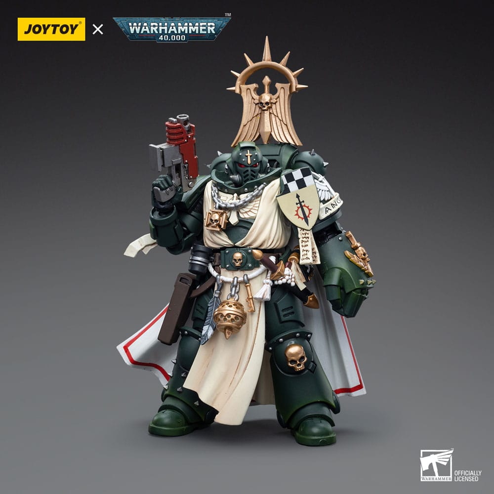 Warhammer 40k Action Figure 1/18 Dark Angels Master with Power Fist 12cm - Action Figures - Joy Toy (CN) - Hobby Figures UK