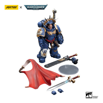 Warhammer 40k Action Figure 1/18 Ultramarines Captain in Gravis Armour 12cm - Action Figures - Joy Toy (CN) - Hobby Figures UK