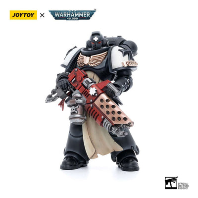 Warhammer 40k Action Figure 1/18 Black Templars Primaris Initiate Brother Raemont 12cm - Action Figures - Joy Toy (CN) - Hobby Figures UK