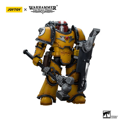 Warhammer The Horus Heresy Action Figure 1/18 Imperial Fists Legion MkIII Breacher Squad Sergeant with Thunder Hammer 12cm - Action Figures - Joy Toy (CN) - Hobby Figures UK