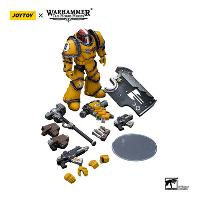 Warhammer The Horus Heresy Action Figure 1/18 Imperial Fists Legion MkIII Breacher Squad Sergeant with Thunder Hammer 12cm - Action Figures - Joy Toy (CN) - Hobby Figures UK