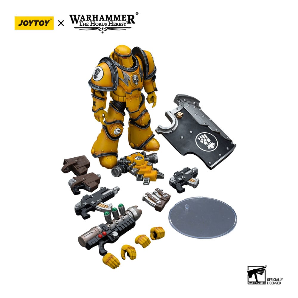 Warhammer The Horus Heresy Action Figure 1/18 Imperial Fists Legion MkIII Breacher Squad Legion Breacher with Graviton Gun 12cm - Action Figures - Joy Toy (CN) - Hobby Figures UK