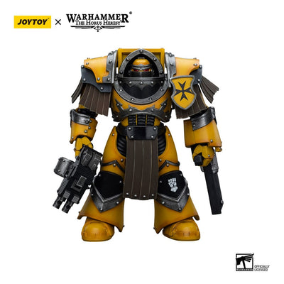 Warhammer The Horus Heresy Action Figure 1/18 Imperial Fists Legion Cataphractii Terminator Squad Legion Cataphractii with Chainfist 12cm - Action Figures - Joy Toy (CN) - Hobby Figures UK