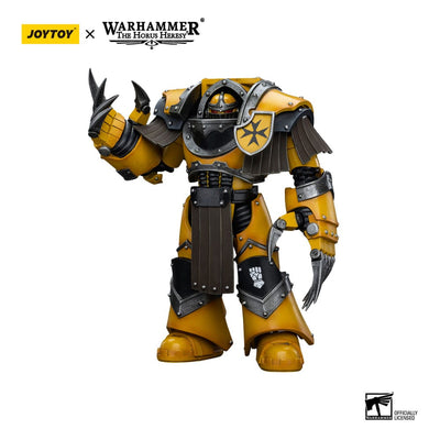 Warhammer The Horus Heresy Action Figure 1/18 Imperial Fists Legion Cataphractii Terminator Squad Legion Cataphractii with Lightning Claws 12cm - Action Figures - Joy Toy (CN) - Hobby Figures UK