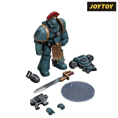 Warhammer The Horus Heresy Action Figure 1/18 Sons of Horus MKIV Tactical Squad Sergeant with Power Fist 12cm - Action Figures - Joy Toy (CN) - Hobby Figures UK
