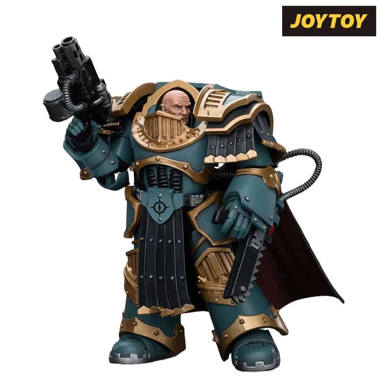 Warhammer The Horus Heresy Action Figure 1/18 Sons of Horus Legion Praetor in Cataphractii Terminator Armour 12cm - Action Figures - Joy Toy (CN) - Hobby Figures UK