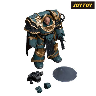 Warhammer The Horus Heresy Action Figure 1/18 Sons of Horus Legion Praetor in Cataphractii Terminator Armour 12cm - Action Figures - Joy Toy (CN) - Hobby Figures UK